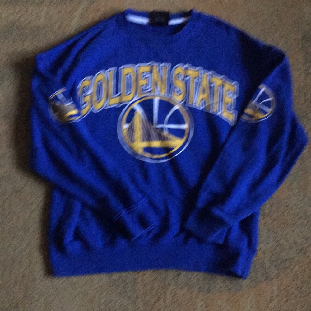 Golden state warriors unisex adult small sweatshir